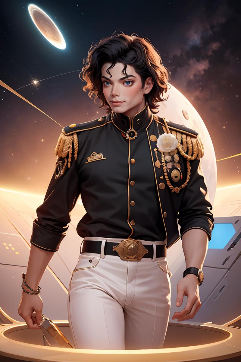 393784-239585841-best quality,masterpiece, michael jackson, 1man,male focus, detailed, fantasy, dreamlike, surrealism, super cute, trending on ar.png